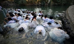 Şeria nehrinde vaftiz!