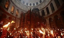 Ortodoks Hristiyanlar Kudüs’e Akın Etti
