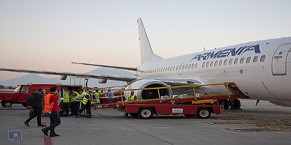 From #Armenia’s Heart to #Beirut : Armenia sent first plane with humanitarian aid to #Lebanon .