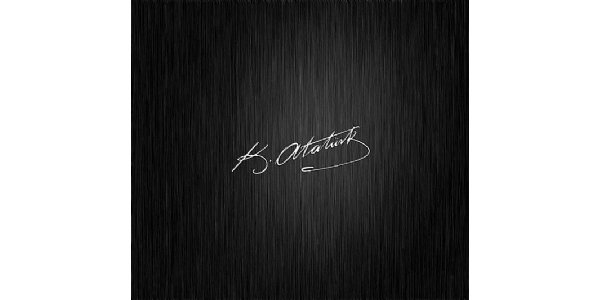 Atatürkʹün kullandığı imzayı Hagop Vahram Çerçiyan çizdi