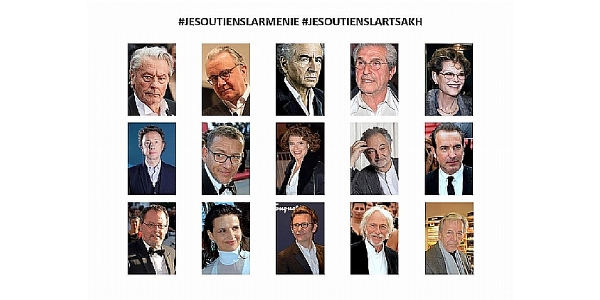 Dünyaca ünlü 120 Fransız sanatçı ve akademisyenden Ermenistan ve Dağlık Karabağ`a destek mesajı