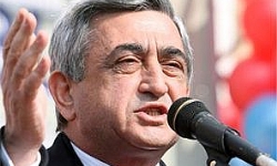 Ermenistan cumhurbaşkanı Macar ATV televizyonuna röportaj verdi.