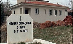 Ermeni mezarlığı içine yapılan gasilhane tamamlandı