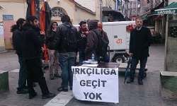 Kadıköy`de Irkçılara Karşı Devrimci Dayanışma