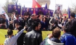 Süryaniler IŞİD Saldırılarını Midyat`ta Protesto Etti