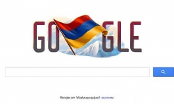 Google-ը Հայաստանի Անկախութեան Օրուան Առթիւ Փոխած Է 