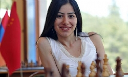 Ermeni Satranççı Lilit Mkrtçyan, Azerbaycan`lı Rakibini Yenilgiye Uğrattı