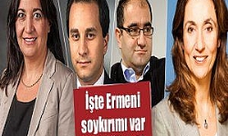 İşte Ermeni Soykırımı Var Diyen 11 Türk Vekil