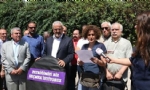 Ermeni Patrikhanesi Önünde Seçim Protestosu