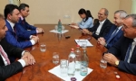 Karabağ Parlamentosu Başkanı Ermenistan Milletvekilerini Kabul Etti