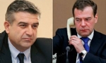 Ermenistan’ın yeni Başbakanı, Medvedev ile görüştü