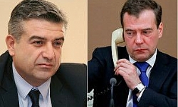 Ermenistan’ın yeni Başbakanı, Medvedev ile görüştü