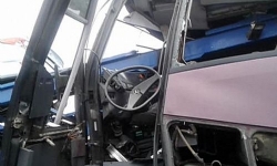 Yerevan-Sankt Petersburg Minibüsü Kaza Yaptı: 5 Yaralı Var