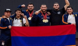 ​Avrupa Halter Şampiyonasından Ermeni erkekler 8, kadınlar ise 6 altın madalya getirdi