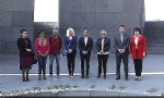 ​Meksikaʹlı Parlamenterler Ermeni Soykırımı Anıt Kompleksi Tsitsernakaberd ʹi ziyaret etti