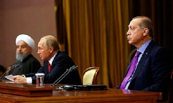 ​Soçiʹdeki Putin, Ruhani, Erdoğan zirvesinin sonra ortak bildiri yayınlandı