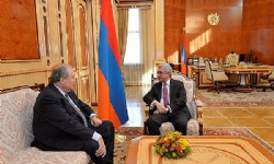 Sarkisyan’dan Cumhurbaşkanlığı’na Sarkisyan adaylığı