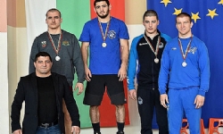Ermeni güreşçi, Bulgaristan Gençler Grekoroman Güreş Şampiyonası`nda birincilik kazandı