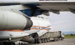 ​Rus uçakları Ermenistan’dan Suriye’ye 100 ton insani yardım götürdü