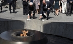 ​İtalya Cumhurbaşkanı Ermeni Soykırımı Kurbanları Anıtını ziyaret etti