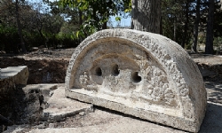 ​Malatya`da park inşaatında tarihi kalıntılar ve Ermenice kitabe bulundu
