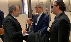 ​Başbakan Paşinyan, “Apple” CEO`su Tim Cook’u Ermenistan`a davet etti