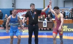 ​Ermeni güreşçi Ukrayna şampiyonu oldu