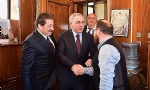 ​Fatih Belediye Başkan Adayı Ergün Turan, Sahakyan Nunyan Ermeni Kilisesi`ni ziyaret etti