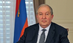 Ermenistan Cumhurbaşkanı`ndan Vladimir Putin`e taziye telgrafı