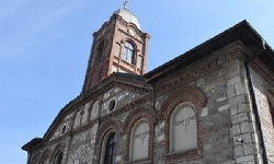 Edirne’de onarımı tamamlanan Bulgar Kilisesi ayinle açıldı