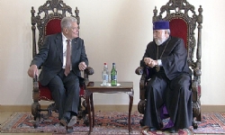 ​Almanya`nın eski Cumhurbaşkanı Joachim Gauck Ermenistan`da