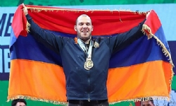 ​Ermeni halterci Hakob Mkrtçyan dünya şampiyonu oldu