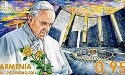Vatican Issues New Stamp Dedicated to Pope’s Visit to Armenia