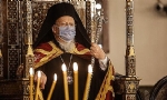 ​Fener Rum Ortodoks Patrikhanesi`nde koronavirüs gölgesinde Noel ayini