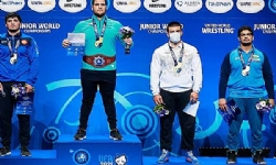Ermeni güreşçiler Dünya Şampiyonası`nda 2 madalya kazandı