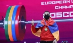 ​Ermeni halterci Karen Avagyan Avrupa Gençler Şampiyonası’nda birincilik kazandı.