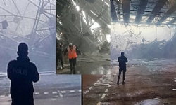 İstanbul Havalimanı`nda terminal çöktü