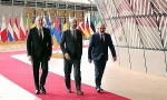 Paşinyan, Aliyev ve Avrupa Konseyi Başkanı Michel Brüksel`de