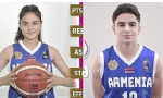 ​Ermeni sporcular, U16 Avrupa Basketbol Şampiyonası’nda en değerli oyuncu (MVP) olarak seçildi