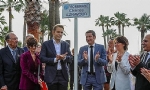 ​Cannes`da palmiye ağaçlarının olduğu bir bulvara Aznavour`un adı verildi
