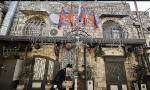 Fanatik Yahudi yerleşimciler, Doğu Kudüs`teki Ermeni Patrikhanesine saldırdı