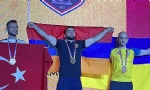 ​Armenian arm wrestler beats Turkish rival to win European gold