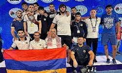 ​Dünya Okul Oyunlarında Ermeni güreşçiler 3 madalya daha kazandı