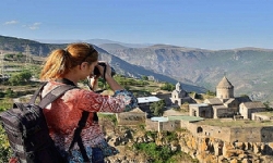 Bu yılının ilk 9 ayında Ermenistan`ı 1 milyon 850 bin turist ziyaret etti