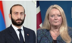 Ararat Mirzoyan, İngiltere Başbakanı danışmanlarına Barış Kavşağı projesini sundu