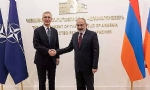 ​NATO Genel Sekreteri Stoltenberg, ilk kez Ermenistan`a gitti; Paşinyan`la görüşüp barış mesajı ve