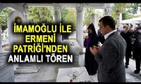 Ekrem İmamoğlu ile Ermeni Patriği Maşalyan`dan anlamlı tören